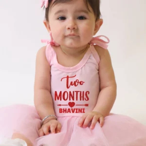 Two Months Celebration Tutu Onesie